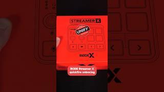 Does anyone here use the Rode Streamer X? #newtech #unboxing #tech #rode