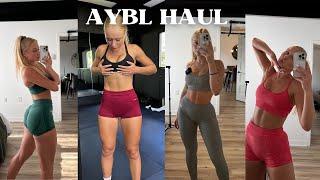 AYBL HAUL  aybl athlete new collections honest review try-on haul