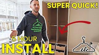 Getting This Quirky Wardrobe Fitted SUPER FAST  I Give Away MY OWN Trade Secrets Tips & Tricks