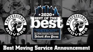 Professional Movers.com Voted Best Moving Service