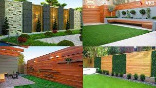 Backyard Fence Design Ideas  Backyard Privacy Fence  Backyard Garden Wooden Fence