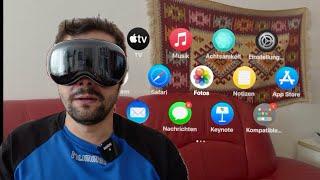 Apple Vision Pro Tutorial für Blinde und Sehbehinderte. Bedienungshilfen Zoom