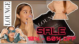 LOUNGE OVERLOAD SALE  try-on haul