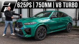 Der NEUE BMW X6 M Competition 625PS 750Nm V8  Irres Power SUV  REVIEW