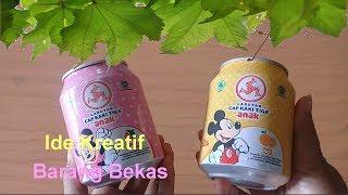 Ide Kreatif dari Barang Bekas Kaleng Minuman jadi Barang Berguna