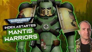 The MANTIS WARRIORS Chapter Origins and Lore  Warhammer 40k Index Astartes