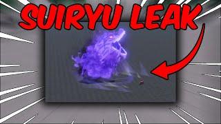 NEW SUIRYU ULTIMATE LEAK  STRONGEST BATTLEGROUNDS