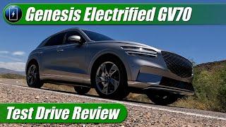2023 Genesis Electrified GV70 Test Drive Review