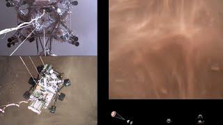 Perseverance Rover’s Descent and Touchdown on Mars Official NASA Video