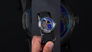 Cufflinks with a Luxury Watch? Unboxing The Lapis Lazuli watch by Louis Moinet #louismoinet
