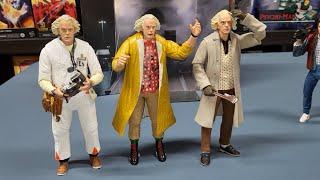 ULTIMATE DOC BROWN in Hazmat Suit from 1985 NECA BTTF 7 Action Figure REVIEW + Comparisons