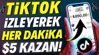 HIZLI OL TİKTOK VİDEOSU İZLEYEREK DAKİKADA $5 PARA KAZAN  - İnternetten Para Kazanma