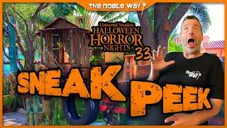 Halloween Horror Nights 2024 All Houses Revealed Sneak Preview Scare Zones Shows & More #HHN33