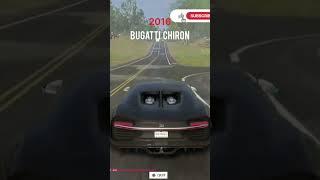 Evolution of Bugatti In Games 1957-2022 #shorts #short #evolution #viral #bugatti #gaming #games