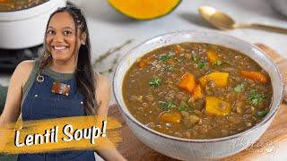 Dominican Lentil Soup Recipe  Sopa de Lentejas  Chef Zee Cooks