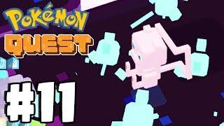 Final MEW Boss Battle 100% Pokedex Complete - Pokemon Quest Part 11 Switch IOS Android