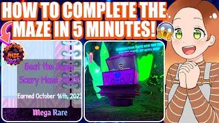 How To QUICKLY Finish The MAZE In 5 Minutes *EASY GUIDE*  Royale High MAZE GUIDE 2023