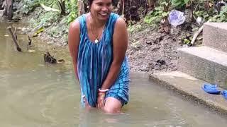 MNS GUDDI VLOG  BATHING VIDEO