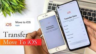 How To Move From Android To iPhone  How To Use Move To iOS App  Move To iOS App Data Transfer 