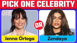 Pick One Kick One CELEBRITY Edition  Celebrity Quiz