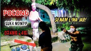 PRANK POCONG suka Ngintip Orang Lagi Mandi Sambil Ng*c*k paling lucu dijamin ngakak ghost prank