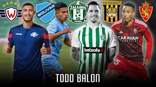 JHON VELASQUEZ a WILSTERMANN  JAIRO QUINTEROS Cerca de THE STRONGEST  LEONARDO VACA al FK ZALGIRIS