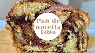 Paso a paso PAN CON NUTELLA  BABKA  Rollo de chocolate  SI YO PUEDO TU PUEDES  RECETA COMPLETA