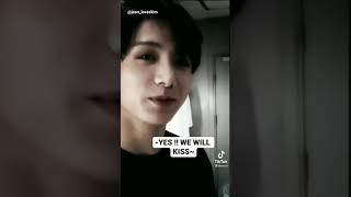 TAEKOOK KISS  BTS  VKOOK  TAEKOOK EDITS ️