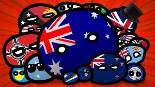 Meet The Oceania  Countryballs