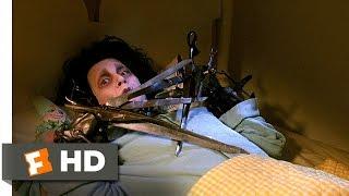 Edward Scissorhands 1990 - Edward Frightens Kim Scene 15  Movieclips