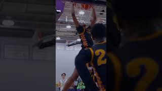 Kentucky Commit Billy Richmond DOUBLE LOB PASS  #shorts #kentuckybasketball