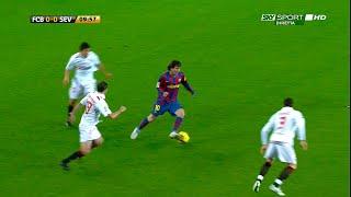 Messi vs Sevilla CDR Home 2009-10 English Commentary HD 1080i