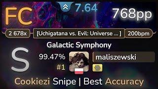 7.6⭐ maliszewski  Mandragora - Galactic Symphony Uchigatana vs. Evil +HD 99.47% FC #1  768pp