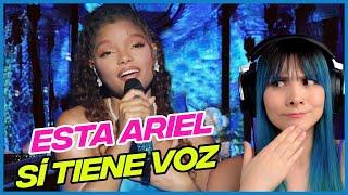 HALLE BAILEY LA MEJOR VOZ DE LA SIRENITA - Part of Your World  VOCAL COACH REACCIONA  Gret Rocha