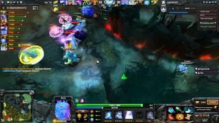 TI3. NAVI vs Alliance. GG from S4 Puck in time push tower