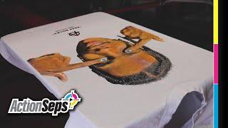 ActionSeps™  How to Screen Print 7 Color Simulated Process on White Shirts - Anatol Titan Automatic