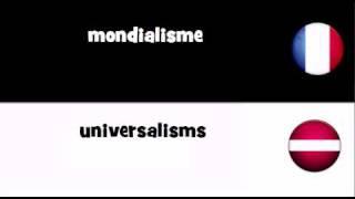 TRADUCTION EN 20 LANGUES = mondialisme