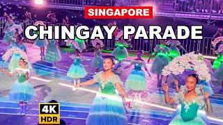 4K - Singapore Chingay Parade 2024  Biggest Parade of Singapore 