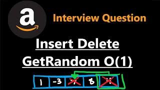 Insert Delete GetRandom O1 - Leetcode 380 - Python