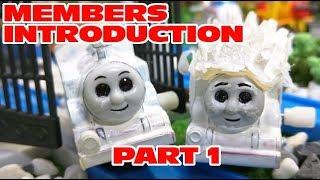 Thomas and friends  Members Introduction part 1   Capsule toy plarail