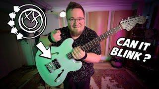 Can Benni Blink with the new Blink 182 machine?? Fender Tom Delonge Starcaster