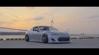 Static Silver 86 with TE37  GT86  RAYS  TOYOTA  STANCE  JDM  4K