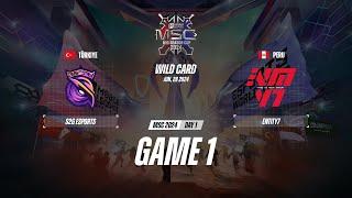 S2G Esports vs Entity7 GAME 1 WILDCARD MSC 2024  E7 VS S2G ESPORTSTV