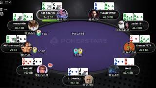 WCOOP 24-H $5200 PKO High Roller C. Darwin2  PTFisherman23  pads1161 - Final Table Replay