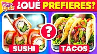 ¿Qué Comida Prefieres?   Play Quiz de Qué Prefieres