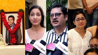 Bhabi Ji co-stars Vidisha Srivastava Shubhangi Atre get emotional at Deepesh Bhans prayer meet