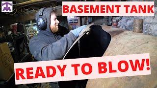 DYI 275 Gallon Oil Tank Removal in the Basement