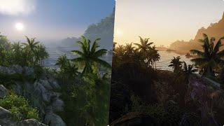 4k Crysis Remastered vs Enhanced Edition comparison - In-Depth visual Analysis