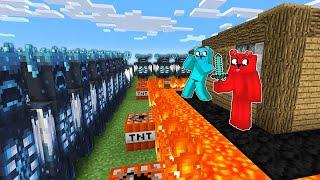 WARDENY vs TAJNA BAZA w Minecraft