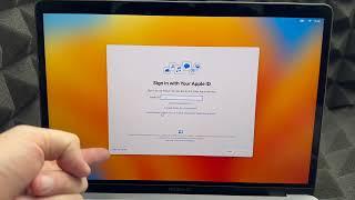 Set Up MacBook without Apple ID in 2023  no personal information or iCloud